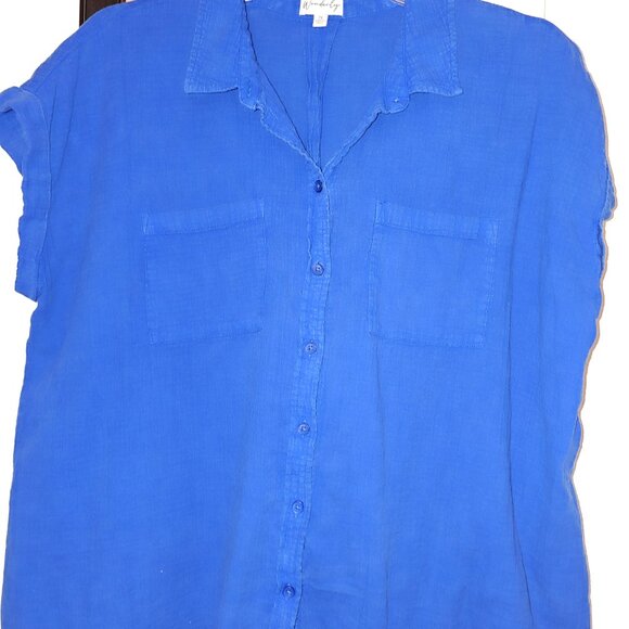 2 for 1 - Casual Tops (Red and Blue - Picture 7 of 8